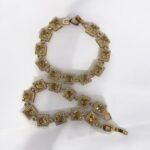 Cubic Golden Zirconia Octagon Link Bracelets - Image 2