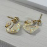 Swan Pendant Earring And Necklace Set - Image 2