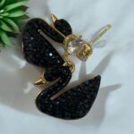 Office Wear Black Plated Duckpendant Gold Chain Necklace - Image 2