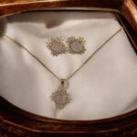 Turkish Gemstone Necklace and  Earrings