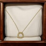 Nana Plan Circle Clavicle Chain Necklace