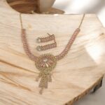 Ruby Springel Victorian Diamond Necklace Set - Image 2
