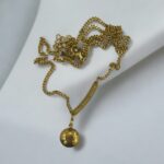 Gold Anklet Necklace
