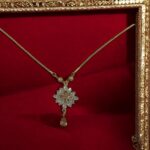 Sweet Zircon Crystal Pendant Clavicle Chain Necklace