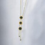 Tassels Round Gold Color Necklaces - Image 2