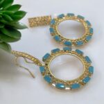 Elegant Civilized Round Aqua Tops