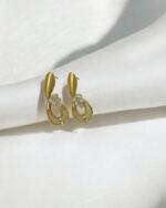 Gold western style earrings - Image 3