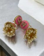 Meenkari Kundan Jhumka - Image 4