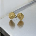 Half Dome Nugget Style Gold Plated Tops