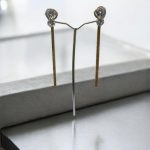 Ultra-long Wreath Zircon Earrings