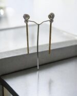 Ultra-long Wreath Zircon Earrings