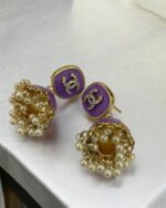 Meenkari parpal Kundan Jhumkay - Image 2