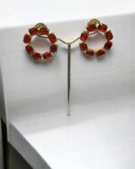 Juillet Red Stons Hoops - Image 2