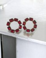 Juillet Red Stons Hoops - Image 3