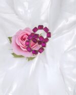 Juillet Pink Stons Hoops - Image 2