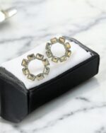 Juillet White Stons Hoops