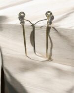 Crystal Diamond Long Earrings