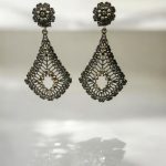 Fine Exquisite Clear Drop Earrings