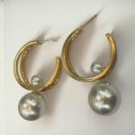 Mini Dangling Drop Earrings - Image 2